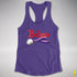 Believe Genderfluid Pride Jingle Bell Racerback Tank - Purple